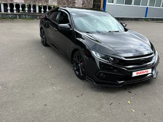 2019 Honda Civic X Рестайлинг, чёрный, 1900000 рублей, вид 1