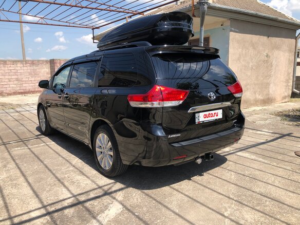 2012 Toyota Sienna III, чёрный, 2535000 рублей - вид 17