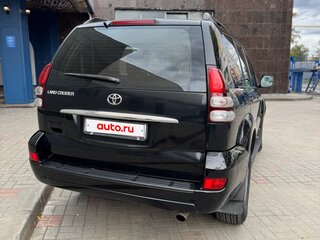 2008 Toyota Land Cruiser Prado 4-speed 120 Series Рестайлинг, чёрный, 1900000 рублей, вид 4