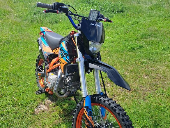 2023 Kayo Evolution YX140EM, чёрный, 82000 рублей - вид 1