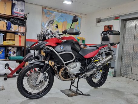 2008 BMW R 1200 GS Adventure, красный, 850000 рублей, вид 1