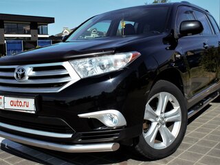 2011 Toyota Highlander II (XU40) Рестайлинг, чёрный, 1878910 рублей, вид 3