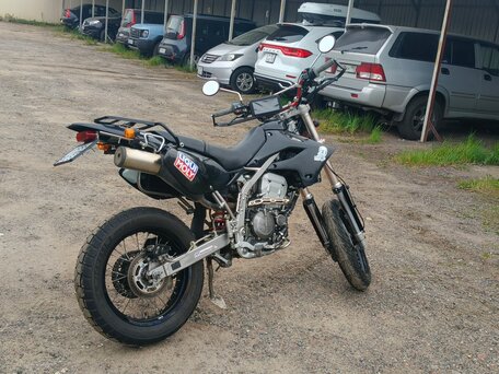 2004 Kawasaki D-tracker 250, чёрный, 270000 рублей, вид 5