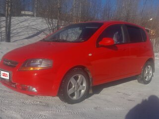 2006 Chevrolet Aveo I, красный, 450000 рублей, вид 1