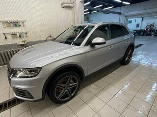 2017 Audi Q5 II (FY), серебристый, 3150000 рублей, вид 1