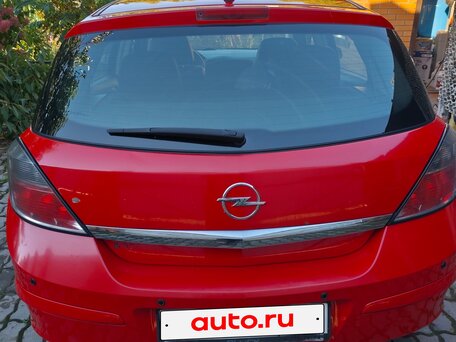 2007 Opel Astra H Рестайлинг, красный, 525000 рублей, вид 3