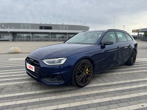 2020 Audi A4 35 TFSI V (B9) Рестайлинг, синий, 3420000 рублей - вид 18