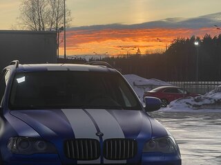 2007 BMW X5 48i II (E70), синий, 1543000 рублей, вид 4