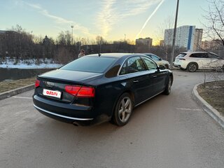 2011 Audi A8 Long III (D4), чёрный, 1699000 рублей, вид 4
