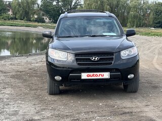 2007 Hyundai Santa Fe II, чёрный, 790000 рублей, вид 2