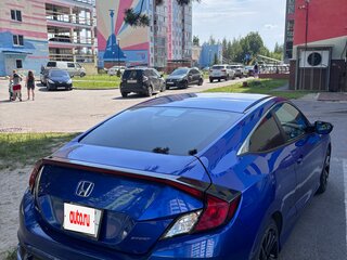 2020 Honda Civic X Рестайлинг, синий, 1900000 рублей, вид 4