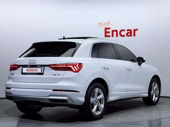 2021 Audi Q3 35 TDI II (F3), белый, 2800000 рублей - вид 1