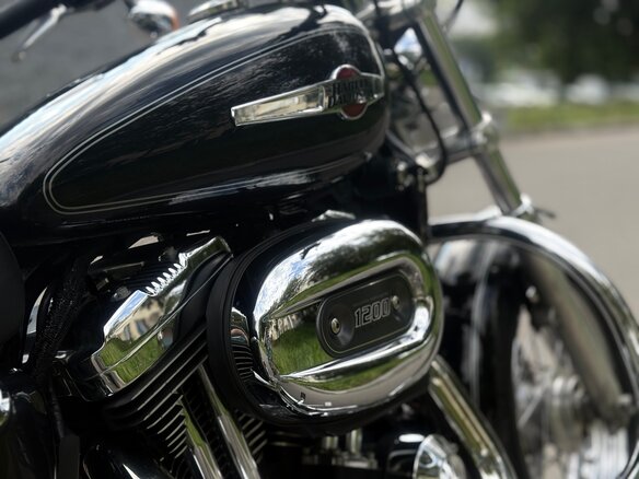 2014 Harley-Davidson Sportster 1200, чёрный, 700000 рублей - вид 9