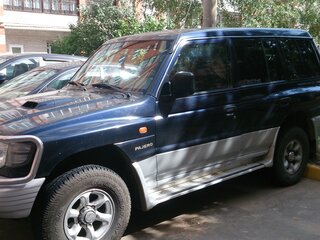 2002 Mitsubishi Pajero III, синий, 1350000 рублей, вид 2