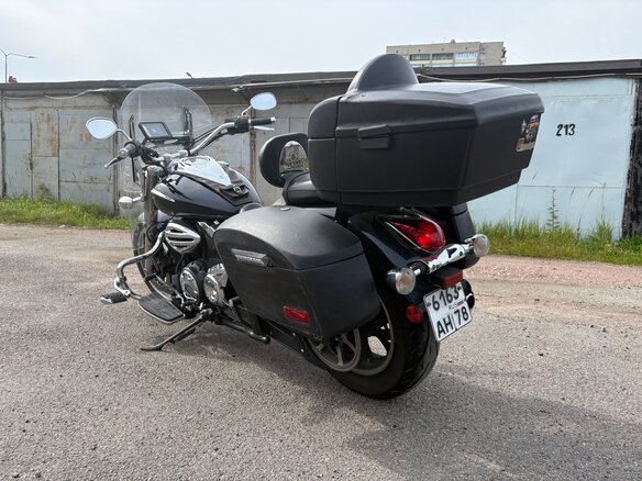 2009 Yamaha XVS950, синий, 650000 рублей - вид 3