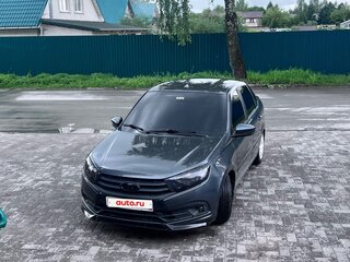 2021 Lada (ВАЗ) Granta I Рестайлинг, серебристый, 850000 рублей, вид 2