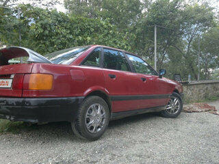 1990 Audi 80 IV (B3), красный, 210000 рублей, вид 2