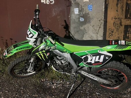 2008 Kawasaki KLX 450, зелёный, 350000 рублей, вид 2