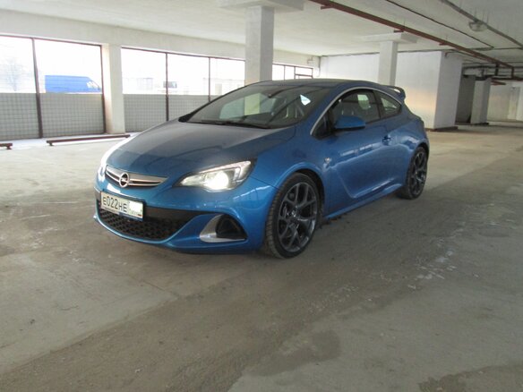2013 Opel Astra OPC J, синий