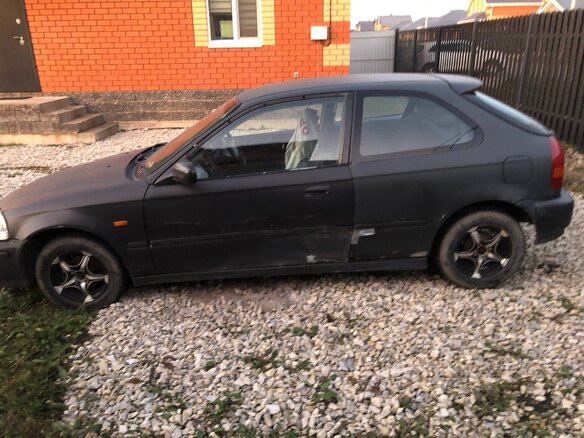 1997 Honda Civic VI, серый, 160000 рублей - вид 6