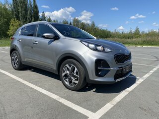 2019 Kia Sportage IV Рестайлинг, серый, 2890000 рублей, вид 4