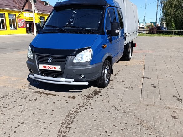 2008 ГАЗ ГАЗель (33023/330273) Фермер, синий, 850000 рублей - вид 4