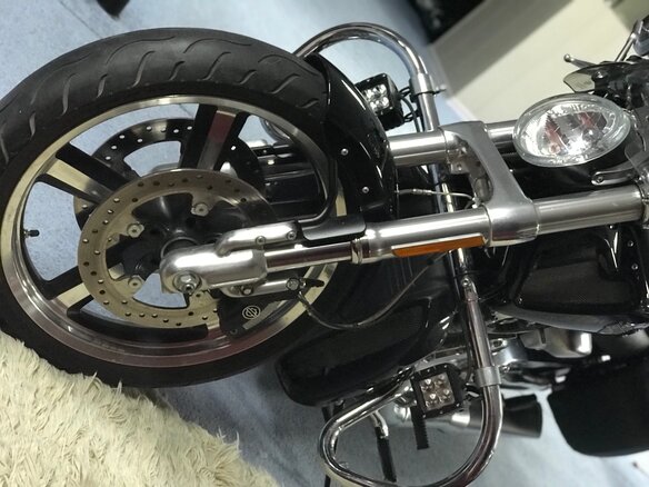 2010 Harley-Davidson V-Rod Muscle, чёрный, 1900000 рублей - вид 15