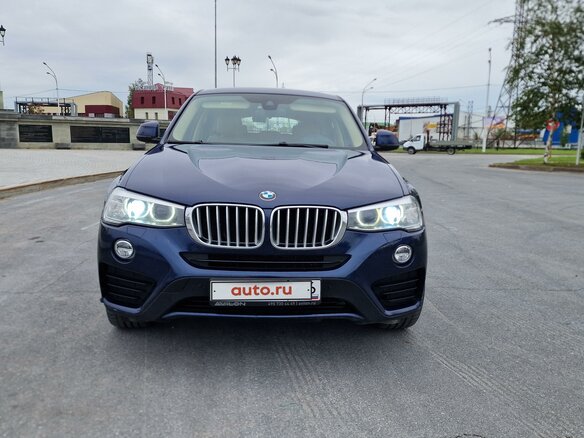 2016 BMW X4 30d I (F26), синий, 4000000 рублей - вид 1