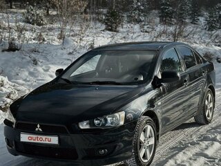 2008 Mitsubishi Lancer X, чёрный, 655000 рублей, вид 2