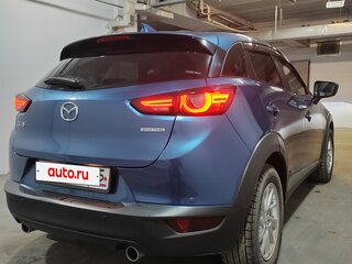 2021 Mazda CX-3 I Рестайлинг, синий, 1990000 рублей, вид 2