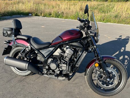 2021 Honda CMX 1100 Rebel, красный, 1280000 рублей, вид 3