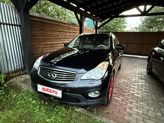 2011 Infiniti EX25 I (J50), чёрный, 1280000 рублей, вид 3