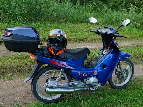 2009 Reggy Breeze, синий, 50000 рублей, вид 1