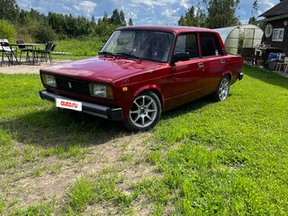 1987 Lada (ВАЗ) 2105, красный, 170000 рублей, вид 1