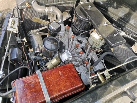 1956 ГАЗ 12 ЗИМ, чёрный - вид 12