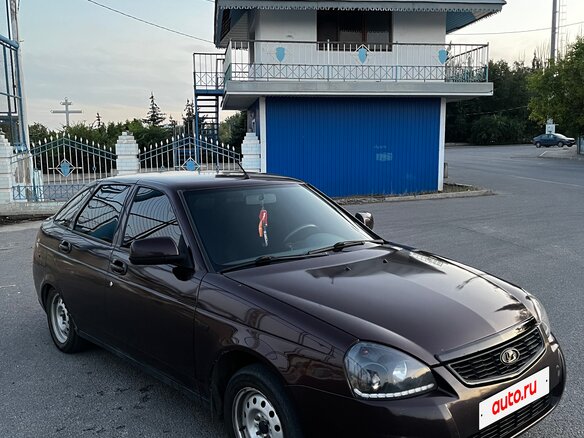 2012 Lada (ВАЗ) Priora I, пурпурный, 410000 рублей - вид 4