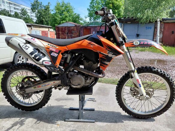 2011 KTM 350 SX F, оранжевый, 380000 рублей