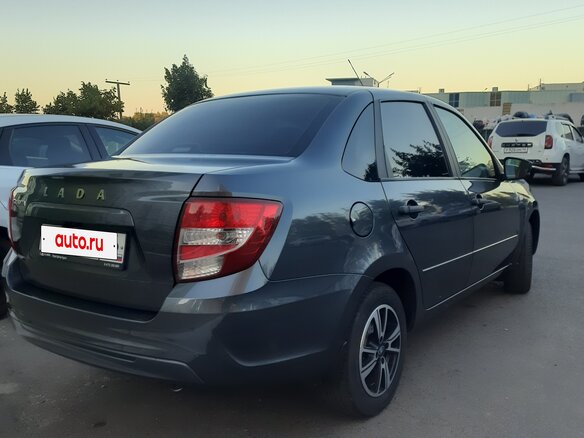 2024 Lada (ВАЗ) Granta I Рестайлинг, серебристый, 830000 рублей - вид 11