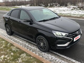 2024 Lada (ВАЗ) Vesta I Рестайлинг (NG), чёрный, 1600000 рублей, вид 1