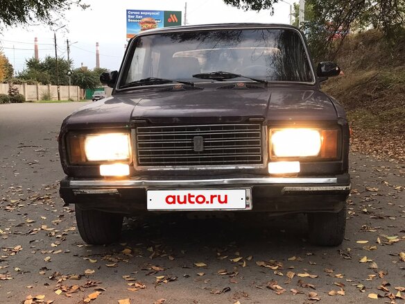 2002 Lada (ВАЗ) 2107, фиолетовый, 80000 рублей - вид 8