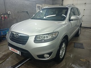 2010 Hyundai Santa Fe II Рестайлинг, серебристый, 1110000 рублей, вид 1