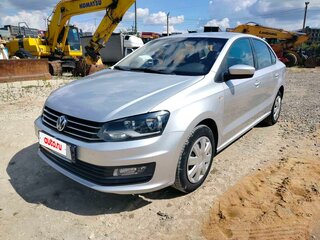 2018 Volkswagen Polo V Рестайлинг, серебристый, 1161090 рублей, вид 1