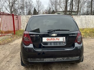 2011 Chevrolet Aveo I Рестайлинг, чёрный, 610000 рублей, вид 4