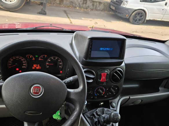 2011 Fiat Doblo I Рестайлинг, красный, 630000 рублей - вид 7