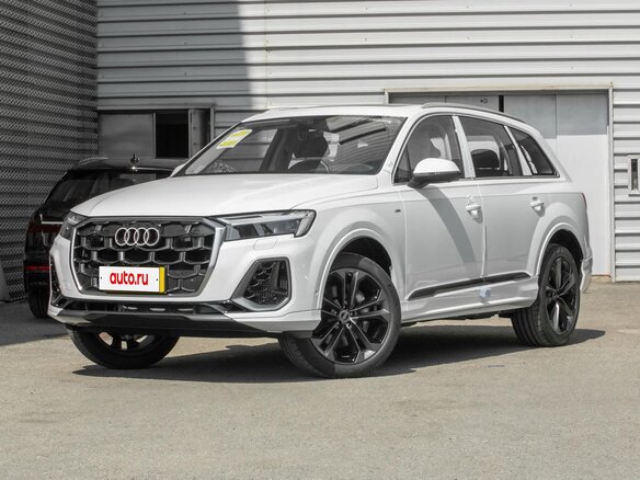 2025 Audi Q7 55 TFSI II (4M) Рестайлинг 2, белый, 13100000 рублей