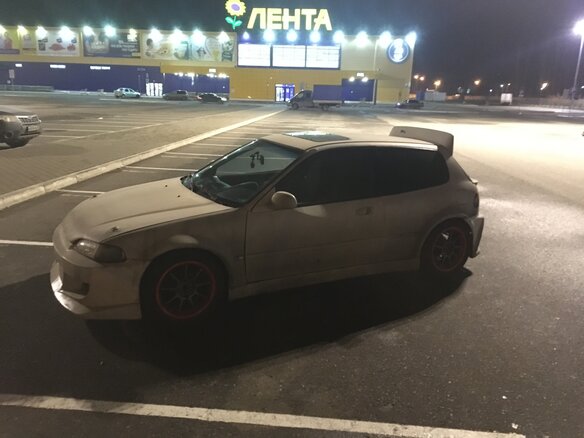 1994 Honda Civic V, белый