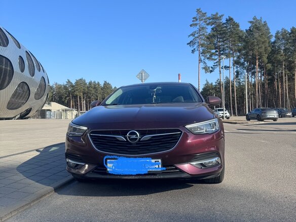 2019 Opel Insignia II, красный, 1400000 рублей - вид 1