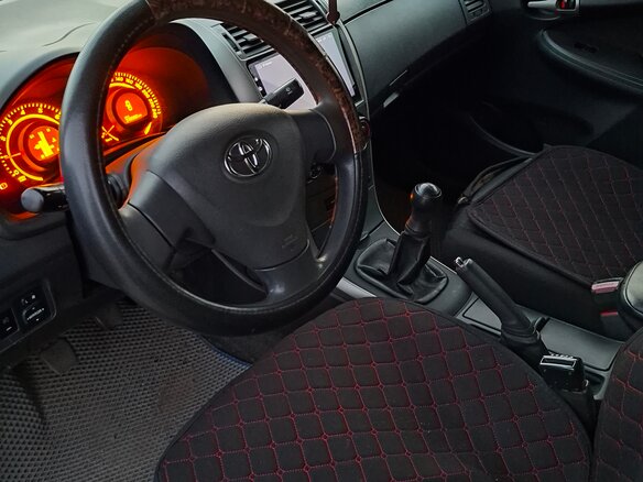 2007 Toyota Corolla X (E140, E150), чёрный, 830000 рублей - вид 7