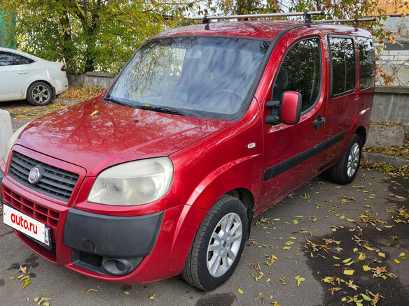 2011 Fiat Doblo I Рестайлинг, красный, 630000 рублей