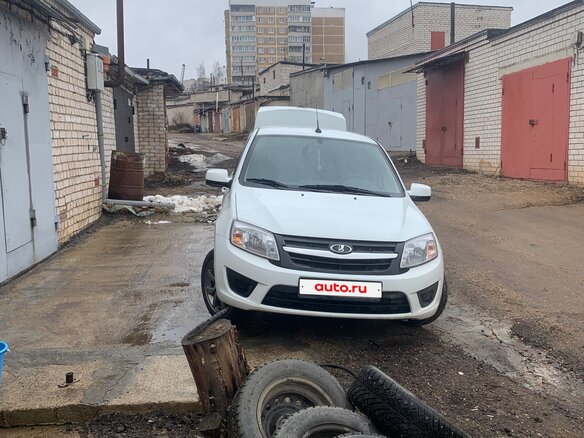 2018 Lada (ВАЗ) Granta I, белый, 500000 рублей - вид 1